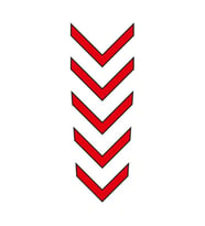 Cg Kırmızı Çamurluk Üst Sticker
