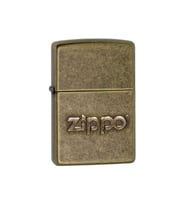 Zippo Çakmak Zippo Stamp Antiqued Brass 28994-000003