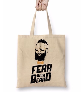 James Harden Fear The Beard Bez Çanta Uzun Saplı