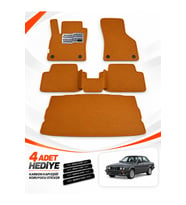 e-biz BMW 3 SERİSİ-E36 (1992-1998) Uyumlu EVA Oto Paspas Bagaj Paspası Dahil Taba