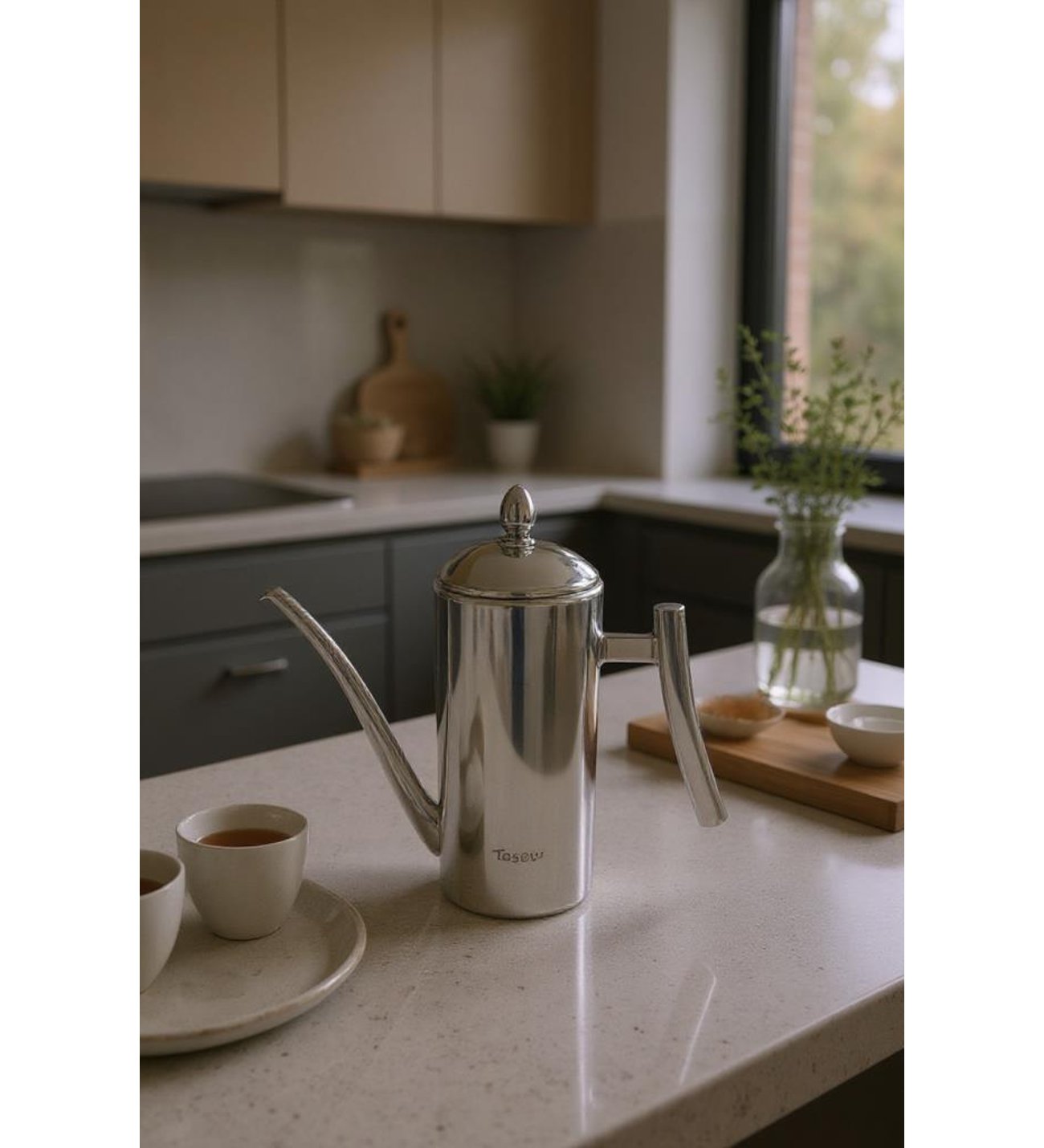 Bambum Zed - Çok Amaçlı Çelik Demlik 700ml