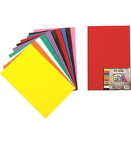 Nova Color Eva Yapışkanlı 20x30 CM 10 Renk Yapışkanlı Eva