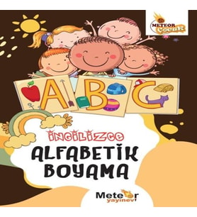 İngilizce Alfabetik Boyama Kitabı