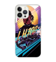 Iphone 12 Pro Uyumlu Lewis Hamilton Tasarımlı Şeffaf Telefon Kılıfı