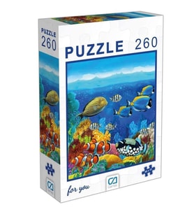 Ca Games Balıklar Puzzle 260 Parça CA.6004