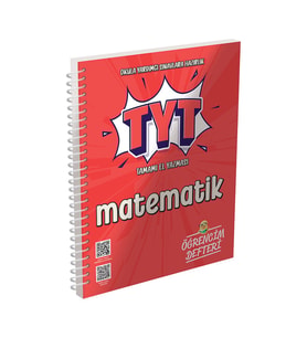 TYT Matematik Öğrencim Defteri Murat Eğitim Yayınları