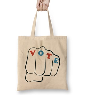 VOTE Bez Çanta Uzun Saplı