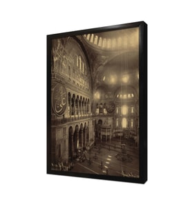 İstanbul Ayasofya Cami Çerçeveli Mdf Tablo