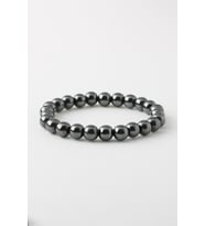 Hematit Doğaltaş Bileklik, Hematit Doğal Taş Hayat Dengesi Bileklik (8mm) B1071