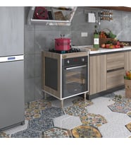 Kenzlife ankastre modülü kabini emir timur3 crd 89-81*60*56 fırın ocak dolabı ayarlı ayaklı (Karışık)