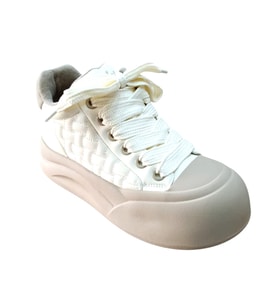 Guja 26k426-1 Kadın Kalın Taban Sneaker Ayakkabı (Bej)