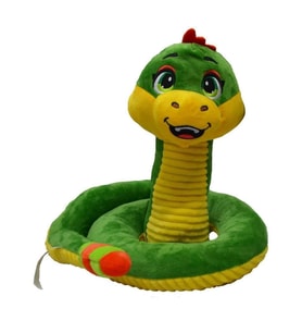Çıngıraklı Yılan Peluş 32 Cm 62427 (Çok Renkli)