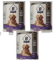 Köpek kuzu etli konserve maması 415 gr X 3 Adet