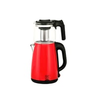 ELEKTRİKLİ CAM DEMLİKLİ ÇAY MAKİNESİ ÇAYCI GİZLİ REZİSTANS 1650W 1.2LT - 1.8LT ST-5575CK (4593)