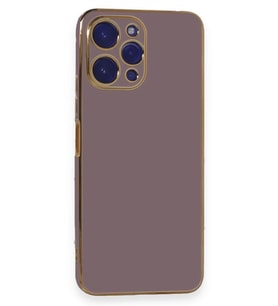 Newface Xiaomi Poco M6 Pro 5G Kılıf Volet Silikon - Mor