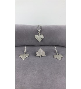 Telkari Gümüş Kadın Set