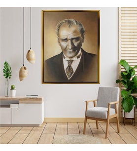 ÇERÇEVELİ ATATÜRK TABLO S298