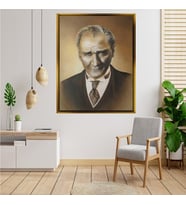 ÇERÇEVELİ ATATÜRK TABLO S298