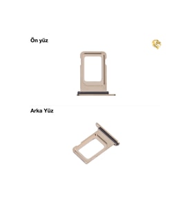 Uyumlu iphone 14 Pro Sim İç Yuvası Tekli Altın Sim yuvası sim tepsisi sim aparatı yeni sim yuvası tekli sim tepsisi sim çekmecesi