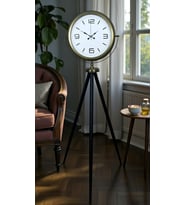 Elegant Vintage Tripod Ayaklı Saat (Standart)