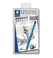 Staedtler Mars Lumograph Dereceli Kalem Seti 12li