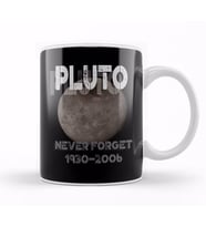 Pluto 1930 2006 Never Forget Dwarf Planet Pun Kupa Bardak Porselen