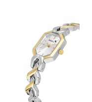 Polo Air Vintage Kadın Kol Saati Gold Gümüş Renk PL-1564B3x (Altın-Gümüş)