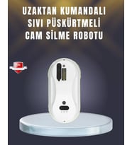 2800 Pa Güçlü Emişli Akıllı Cam Temizleyici Robot