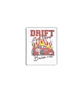 Mikro Desenli Ayraçli Not Defteri Çizgili  - NT-201 - Drift Car Show - Beyaz - A7 - 80yp (Mavi)