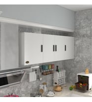 Kenzlife hazır mutfak silvanus byz 060*180*22 mutfak banyo dolabı kapaklı raflı (Karışık)