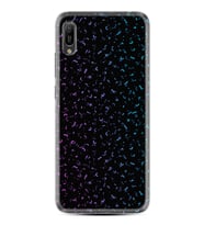 Huawei Y6 2019 Kılıf Silikon Desen Özel Seri İşaretler 1700