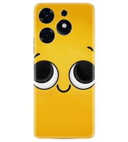 Tecno Spark 10 Pro Kılıf Resimli Desenli Silikon Platinium Series Yellow 1831