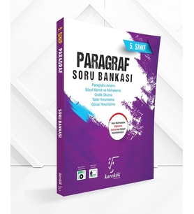 5. Sınıf Paragraf Soru Bankası Karekök Yayınları