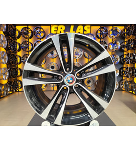 4 Adet BMW ORIJINAL 8-9*18 5*120 ET34 72.6 BLACK MACK JANT REVİZE EDİLMİŞ (Takım)
