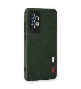 Samsung Galaxy A73 5g Kılıf Loop Deri Silikon - Yeşil