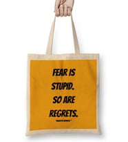 Marilyn Monroe Quotes Art Gİft - VintageRetro Style Bez Çanta Uzun Saplı