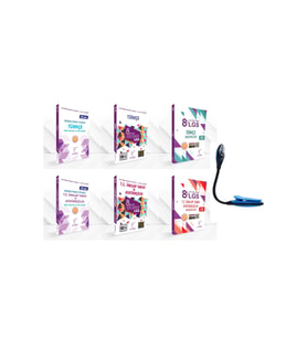 Karekök Yayınları 8 Sınıf Kazandıran Sözel FUL Tam Set Konu Anlatımı + Soru + Deneme + Kitap Okuma Işığı Hediye (Çok Renkli)