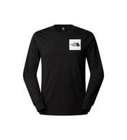 The North Face M L/S Fine Tee Erkek Outdoor Tişörtü NF0A8A6PJK31 Siyah