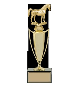 ODAK KUPA - Figürlü Kupalar - At Figürlü Kupalar FG-039 A - 32 cm