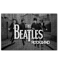 Cakapuzzle The Beatles Rock Grubu  Puzzle Yapboz MDF (Ahşap) (120 Parça)
