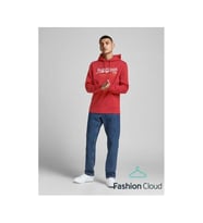 Jack & Jones JPRBLUBOOSTER Sweatshirt (Kırmızı)