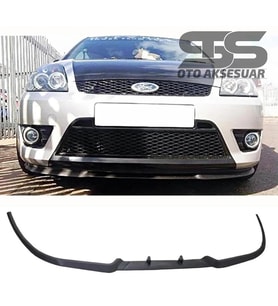 Ford Fiesta 2002-2008 Cupra R Uyumlu Ön Lip Mat Siyah Ön Tampon Lip