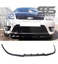 Ford Fiesta 2002-2008 Cupra R Uyumlu Ön Lip Mat Siyah Ön Tampon Lip