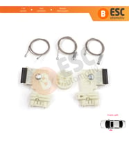 Hyundai Elantra MD Sonata YF 2010-2016 4-Kapı Sedan 82471-3Y010 için Ön Sol Cam Kriko Tamir Seti