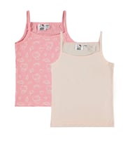 Hello Kitty 2-10 Yaş 2'li Atlet Set - Standart (Pembe)