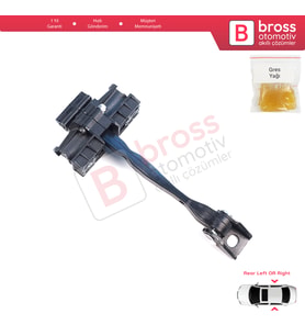 Mini Cooper Clubman One MK2 II F54 51227460535 51227460536 için Arka Kapı Gergisi