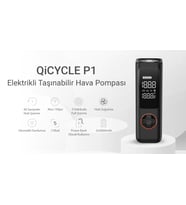 Qicycle P1 Elektrikli Taşınabilir Hava Pompası (Siyah)