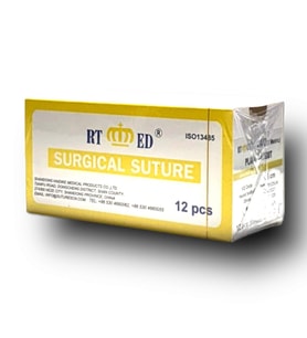 Düz Kat Küt 3/0 İplik 3/8 26 mm Ters Keskin İğneli 12 Adet