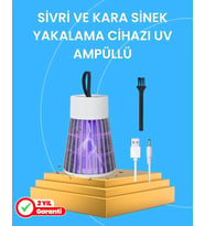 Çocuk Ve Evcil Hayvan Dostu Sivrisinek Yakalama Lambası