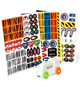 Nessiworld Sticker Yapıştırmalı Tren 33979